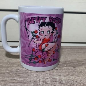 Betty Boop vintage 1998 Bed of Roses mug cup collector